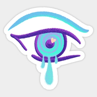 Cry eyes Sticker